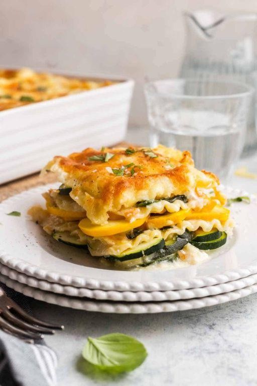 Ragu Alfredo Spinach Lasagna