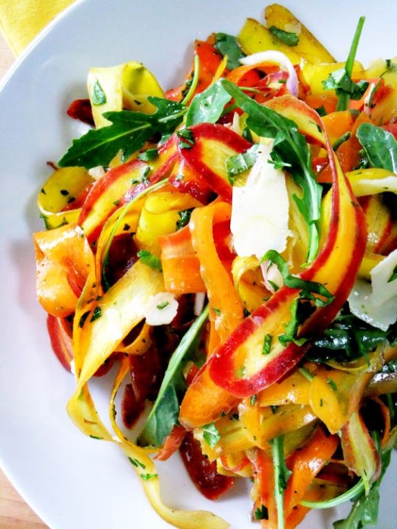 Rainbow Carrot Salad