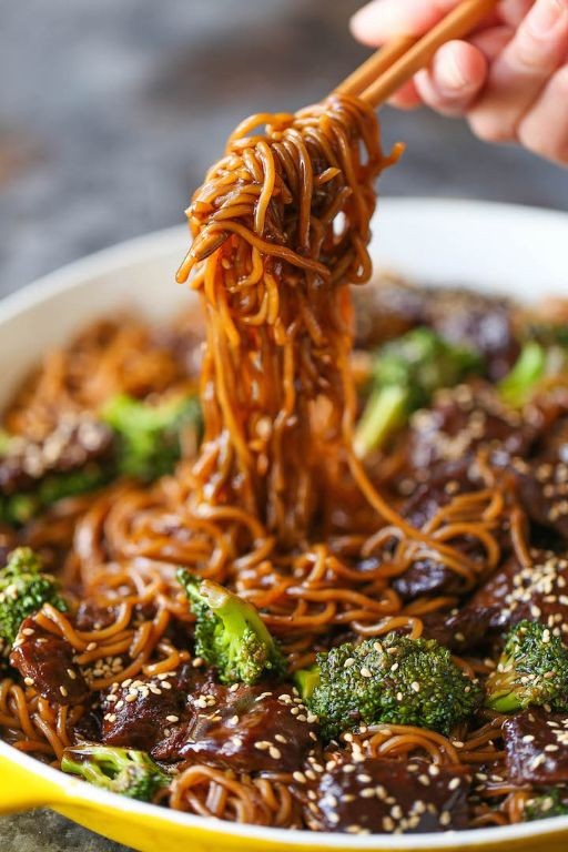 Ramen Stir-Fry with Broccoli
