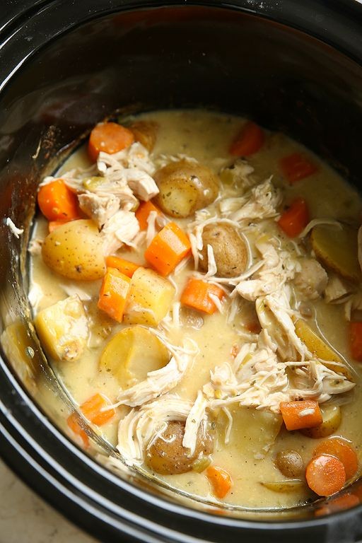 Ranch Chicken and Veggie Crockpot Stew