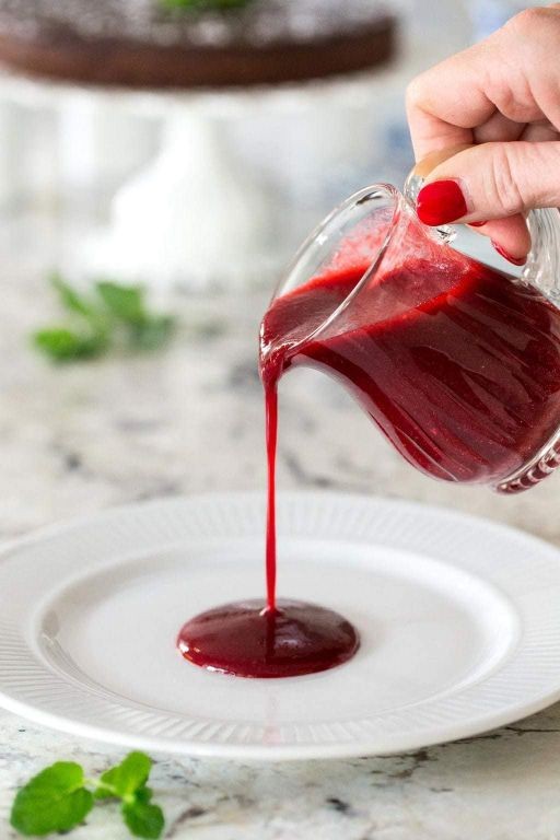 Raspberry Coulis Syrup