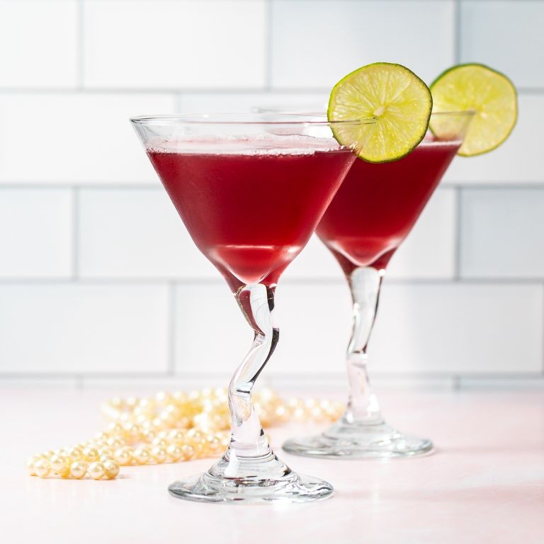 Raspberry Pomegranate Cosmopolitan