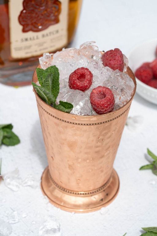 Raspberry Vodka Mint Julep