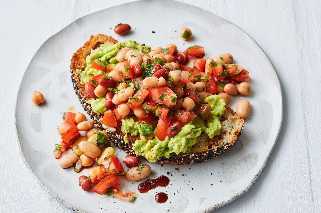Red Bean and Avocado Toast