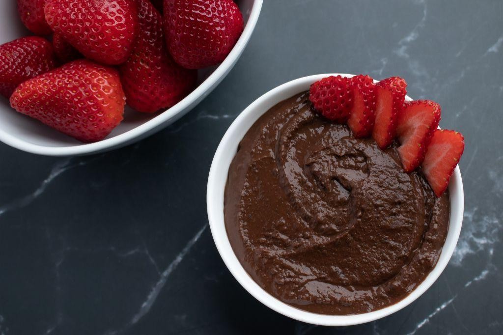 Red Bean and Chocolate Mousse