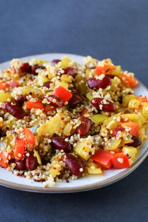 Red Bean and Quinoa Salad