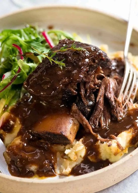 Red Wine Braised Short Ribs