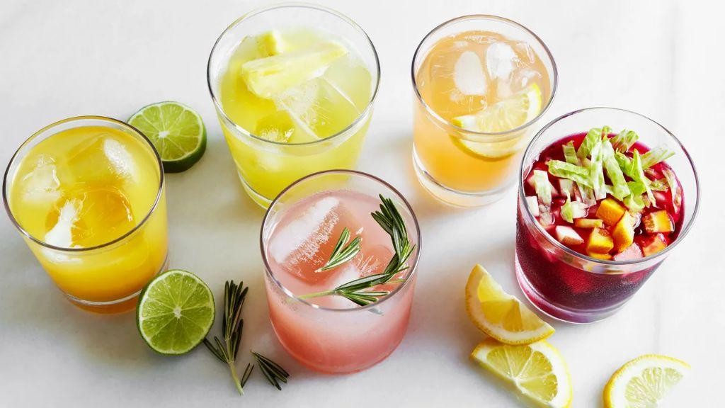 Refreshing Lemon and Rosemary Agua Fresca