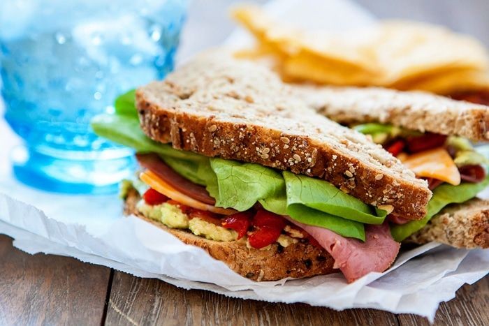 Roast Beef and Avocado Sandwich with Chipotle Mayo