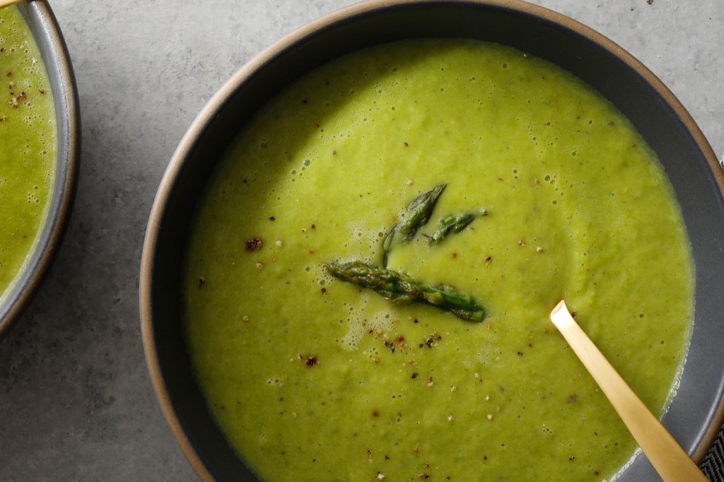 Roasted Asparagus Soup