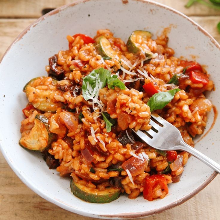 Roasted Vegetable Risotto