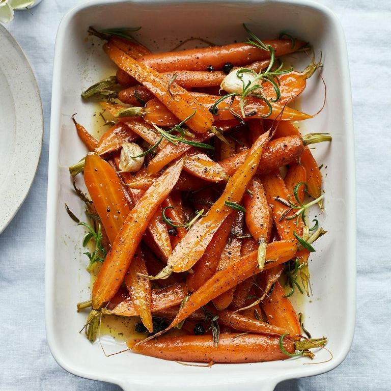 Rosemary Roasted Baby Carrots