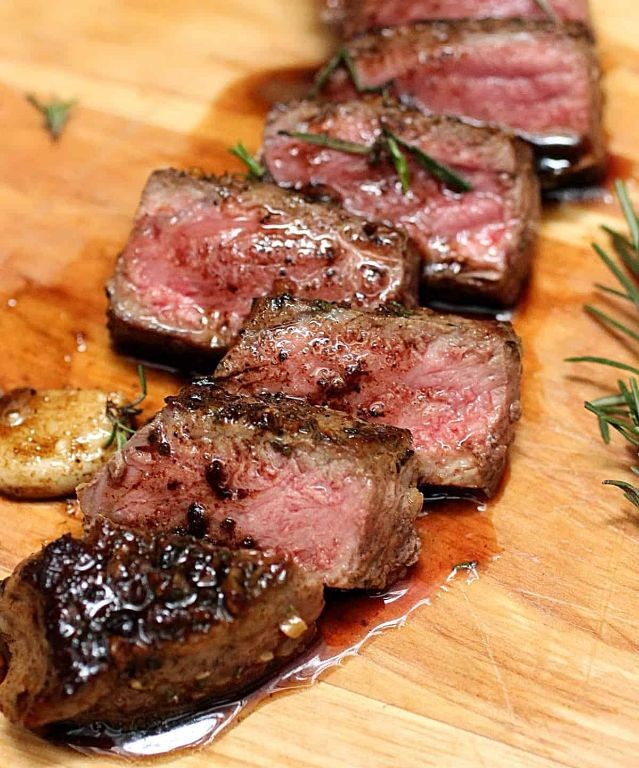 Rosemary and Thyme Infused Sirloin Steak