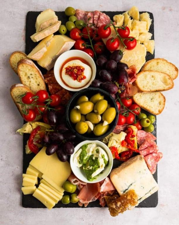 Rustic Italian Charcuterie Display