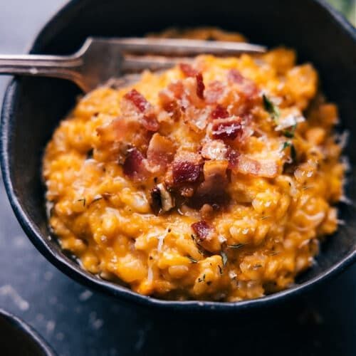Savory Instant Pot Sweet Potato Risotto