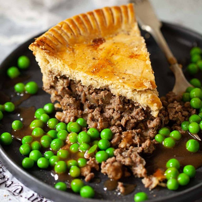 Savory Mincemeat Pie with Herbs