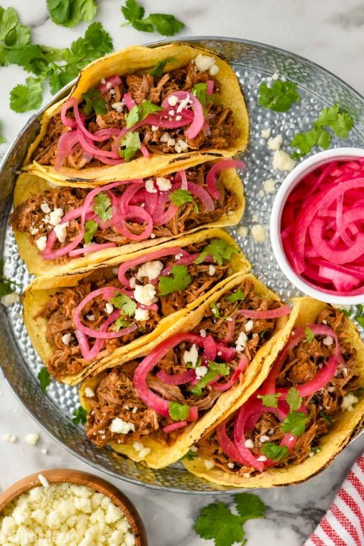 Savory Qdoba-Style Pulled Pork Tacos