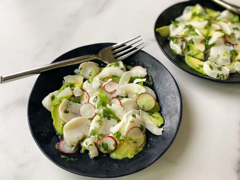 Scallop Ceviche with Avocado