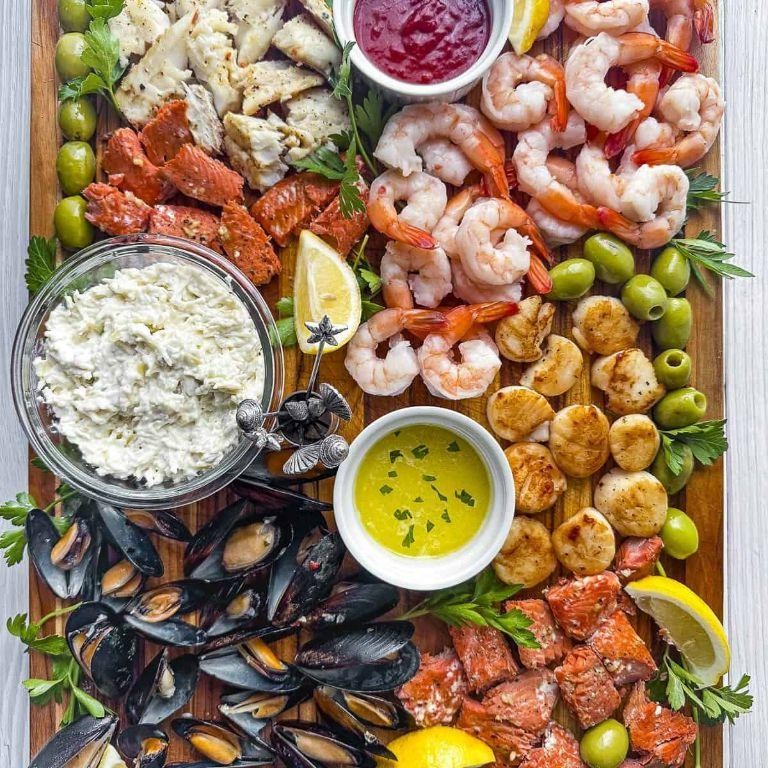 Seafood-Inspired Charcuterie Spread