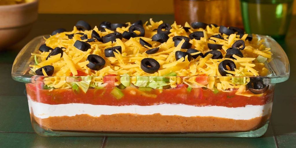 Seven-Layer Taco Tortilla Chip Dip
