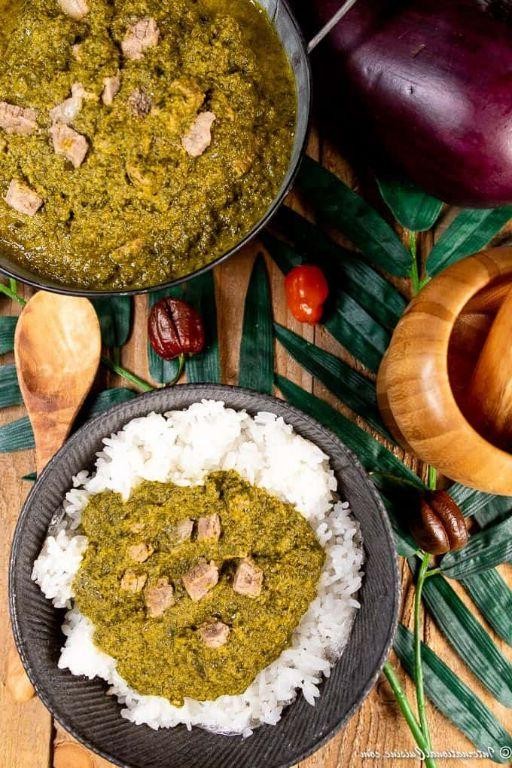 Sierra Leonean Cassava Leaf Stew