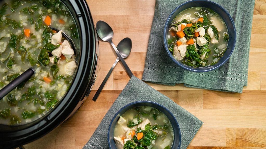 Slow Cooker Immune-Boosting Chicken Soup