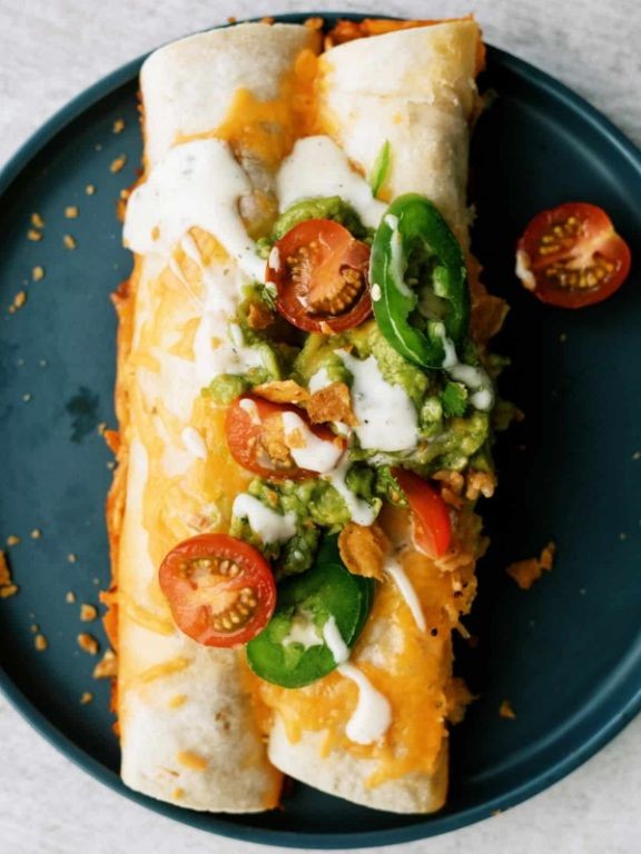 Slow Cooker Ranch Chicken Enchiladas