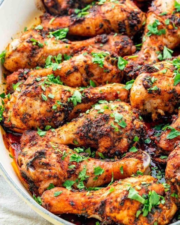 Slow Cooker Smoky Paprika Chicken Legs