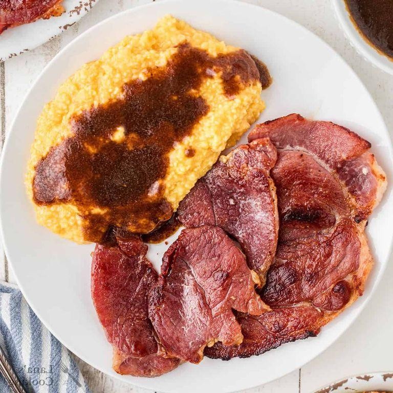 Slow-Cooked Country Ham with Red Eye Gravy