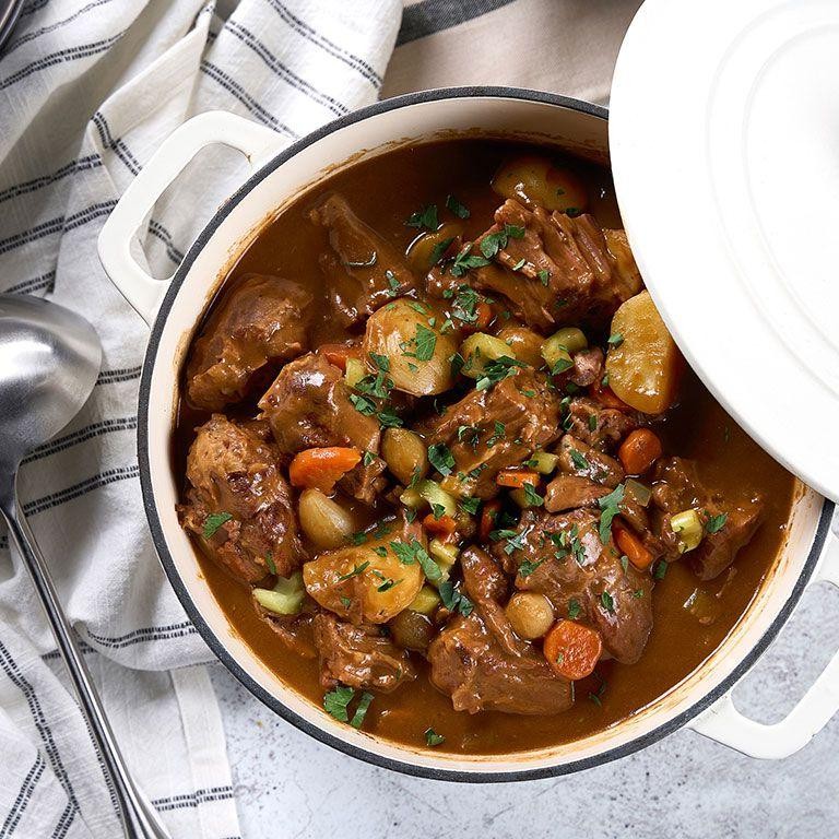 Slow-Cooked Smoky Turkey Neck Stew