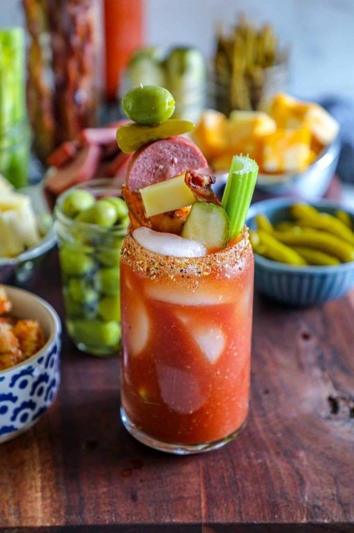 Smoked Bloody Mary with a Twist