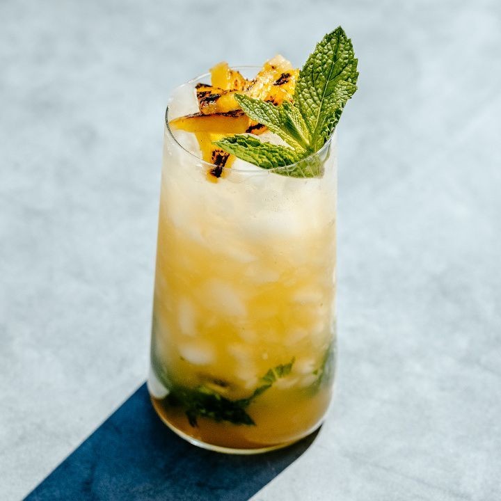 Smoked Pineapple Mojito
