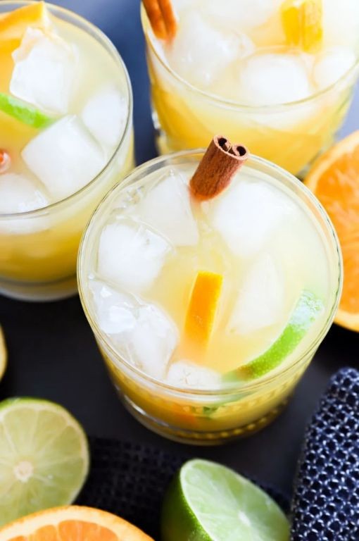 Smoked Spiced Rum Punch