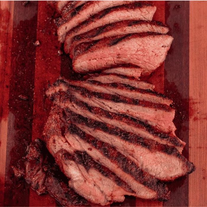 Smoked Tri Tip with Coffee Rub