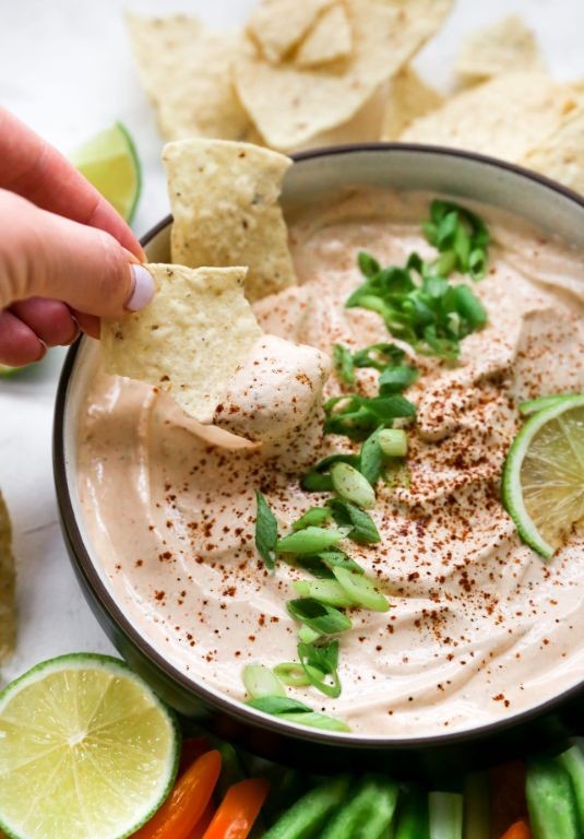 Smoky Chipotle Ranch Tortilla Chip Dip