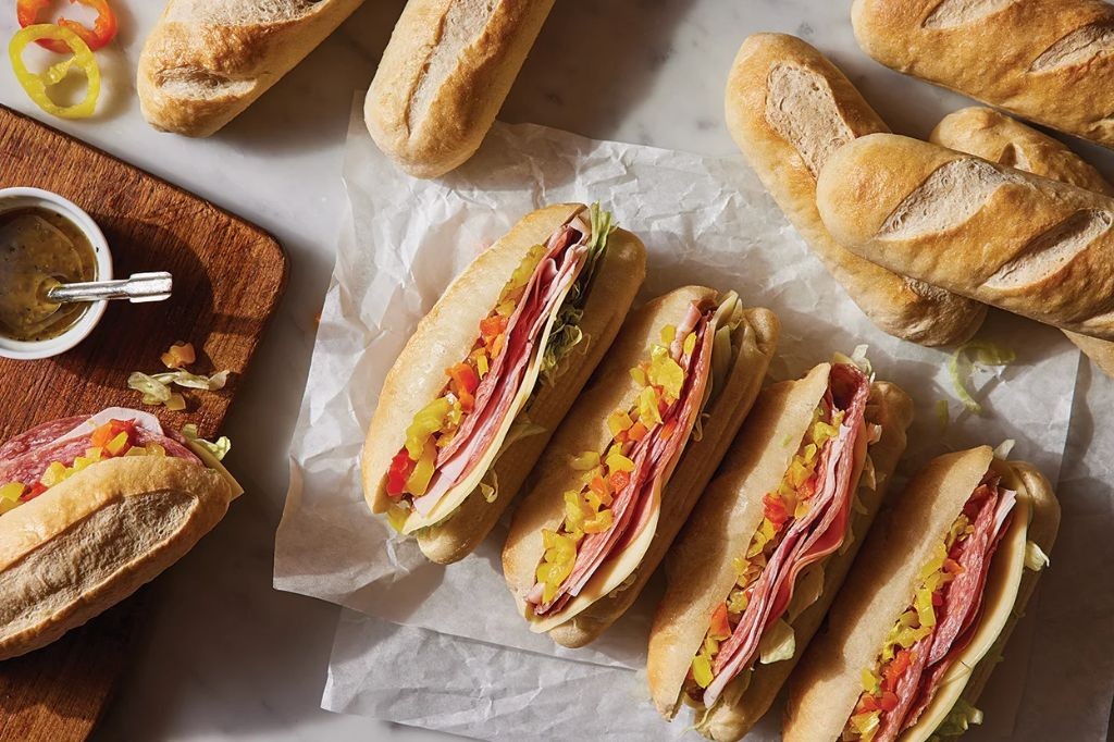 Soft Italian Sandwich Rolls