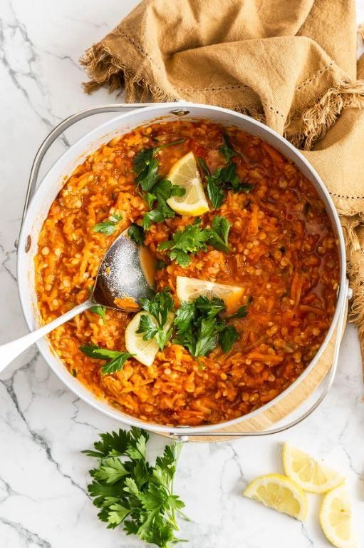 Soft-Cooked Lentil Stew