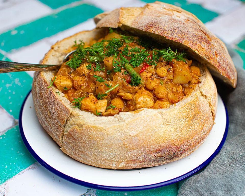 South African Bunny Chow