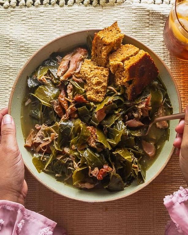 Southern Collard Greens with Smoked Turkey