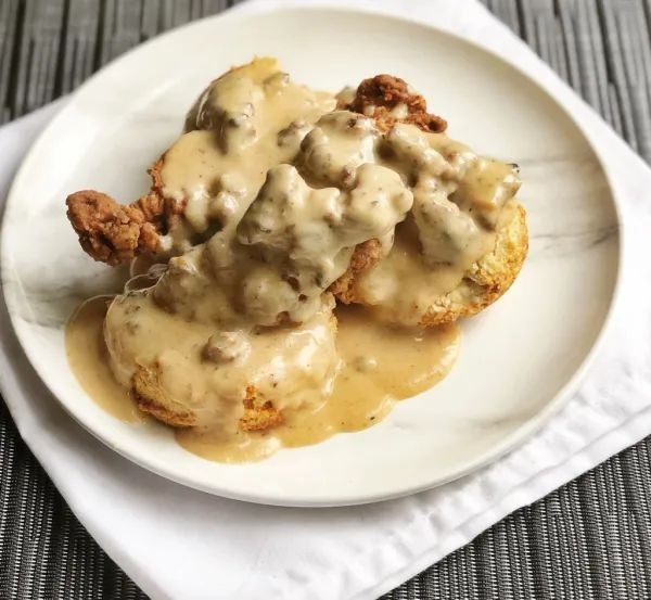 Southern-Style Chicken and Biscuit Gravy