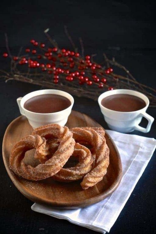 Spanish Hot Chocolate with Churros