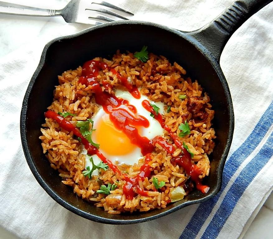 Spanish Rice Breakfast Hash