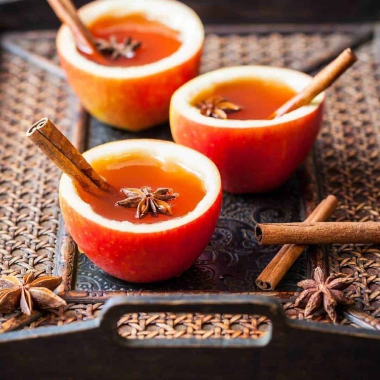Spiced Apple Cider with Rum
