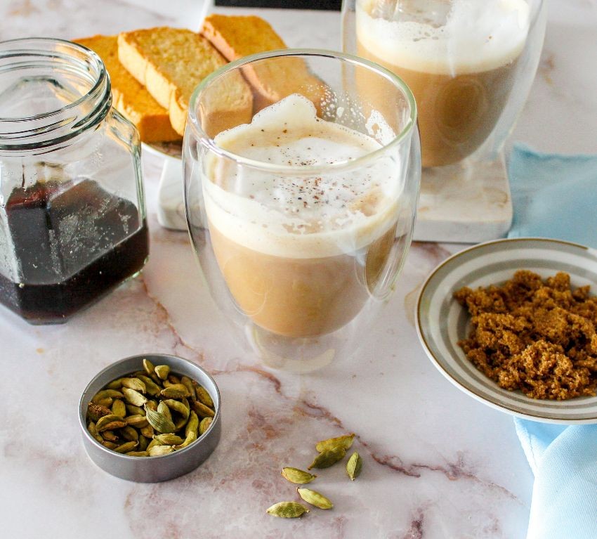 Spiced Cardamom Latte