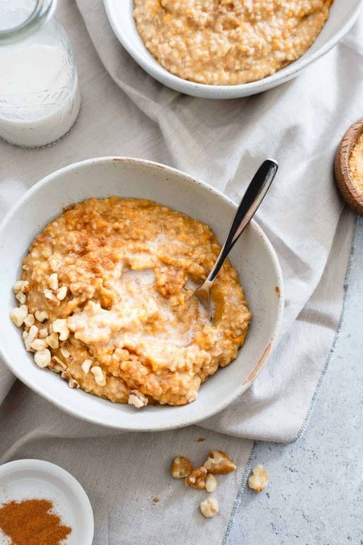 Spiced Instant Pot Sweet Potato Oatmeal