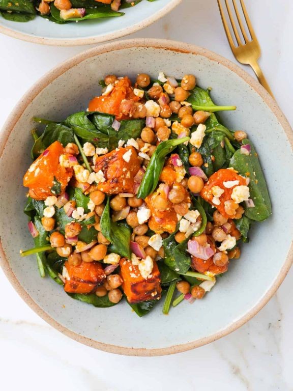 Spiced Pumpkin and Chickpea Salad
