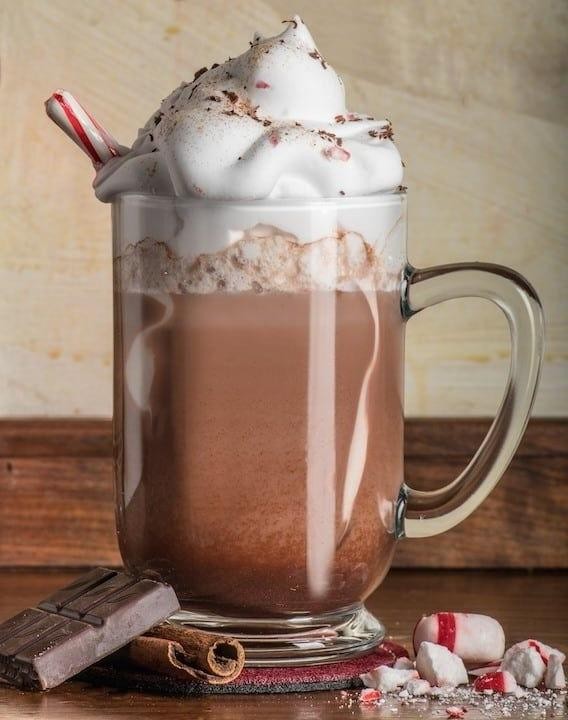 Spiced Rum Hot Chocolate