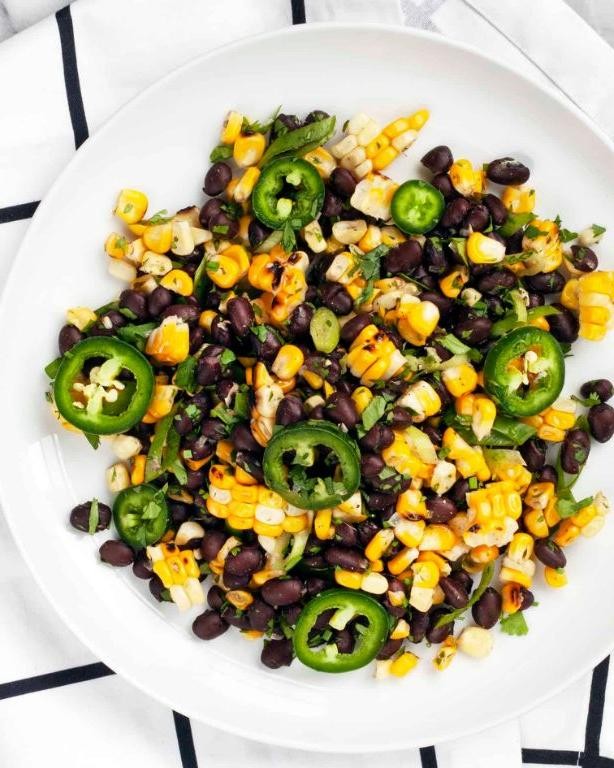 Spicy Black Bean and Corn Salad