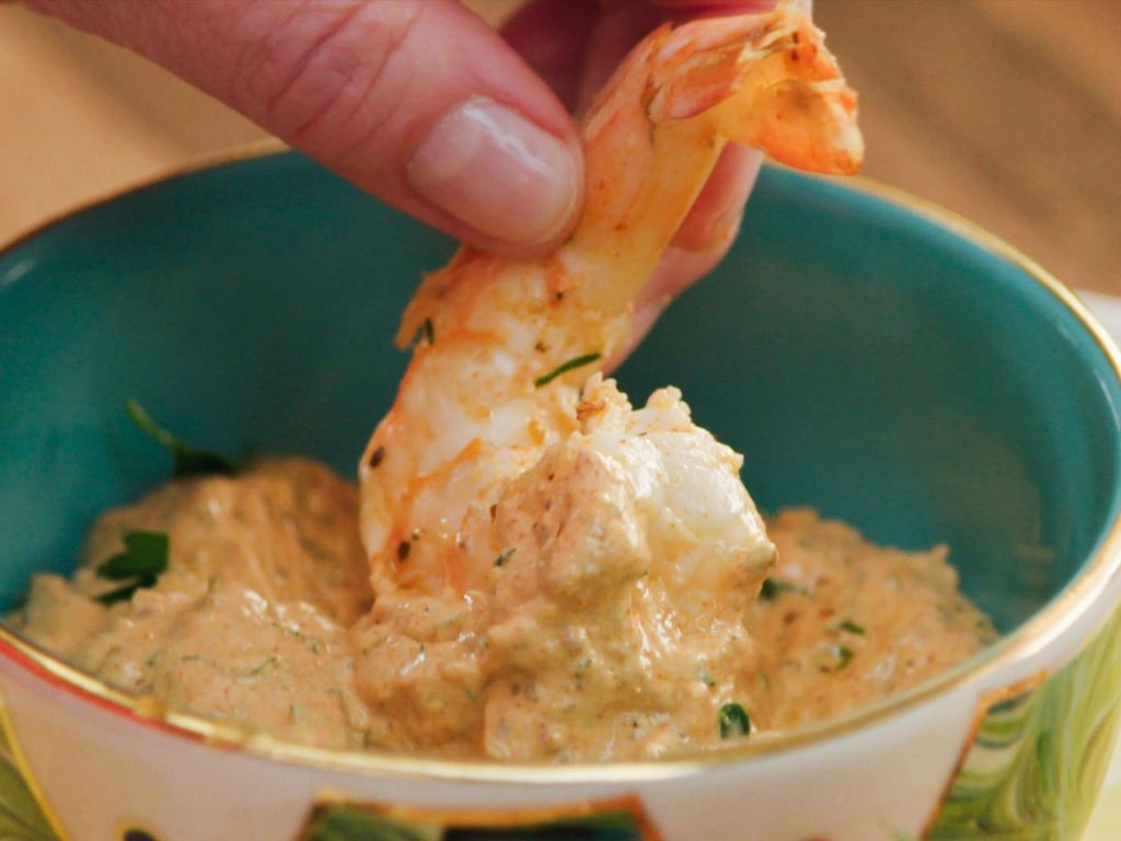 Spicy Cajun Batter Shrimp with Remoulade