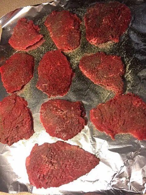 Spicy Cajun Cube Steak in the Oven